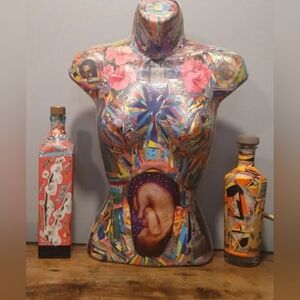 Colorful Abstract Art Sculpture